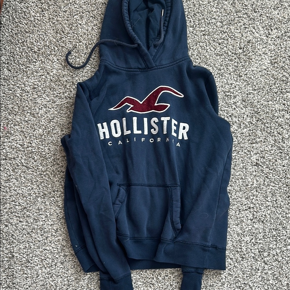 Hollister Navy Blue Hoodie